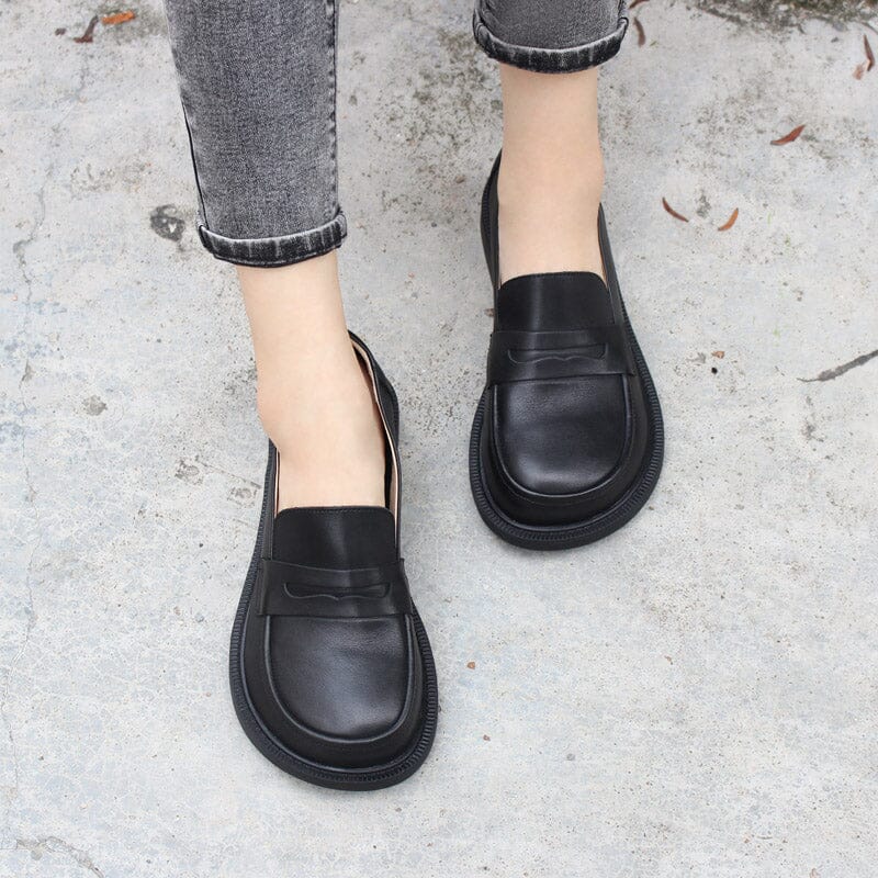 wide fit dress shoes Big Toe Full Grain Leather Penny Loafers Handmade Uniform in Black/Coffee 9.5 / Coffee COLOR:OFF WHITE VENDOR COLOR-COBALT BLUE Sleeveless Lace Ball Gown These wide Oxfords are