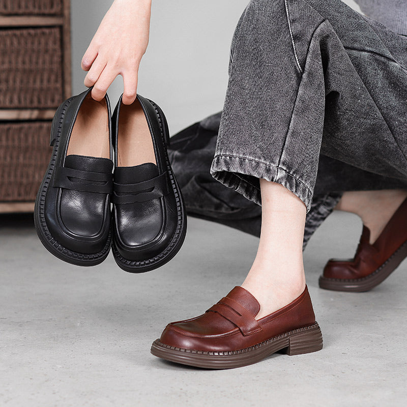 wide toe box women dress shoes Soft Leather Lace-up Comfortable 38 / Brown Beach shoes Wide Toe Box Wide Women's