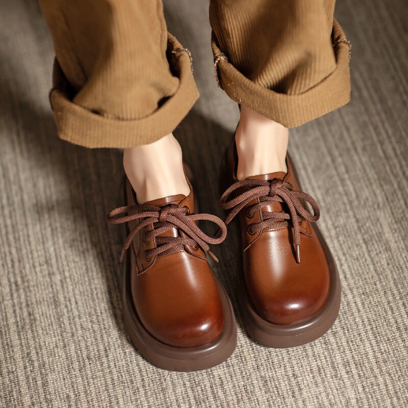 block heel oxford shoes