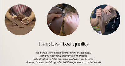 The Making of Dwarves Handmade Wingtip Leather Martin Boots