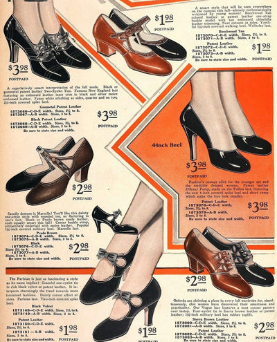 女性用革靴の歴史