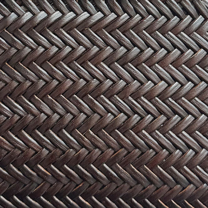 Sac Panier en Cuir de Vache Tissé Fait Main, Grande Capacité, Sac Classique à Main et Bandoulière en 5 Couleurs
