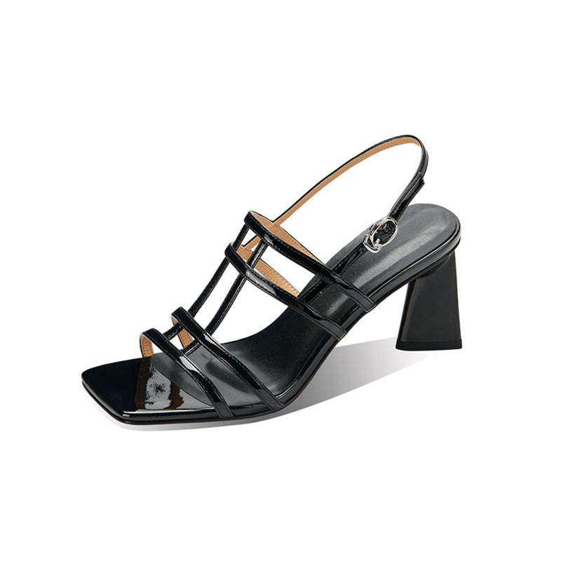 Sandales à talon Kitty de 65 mm pour femmes, chaussures d&