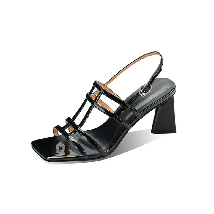 Sandales à talon Kitty de 65 mm pour femmes, chaussures d&