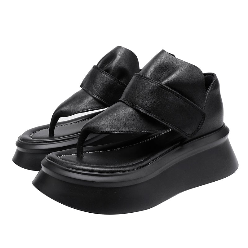 dwarves1005-14 Sandals 5.5 Black