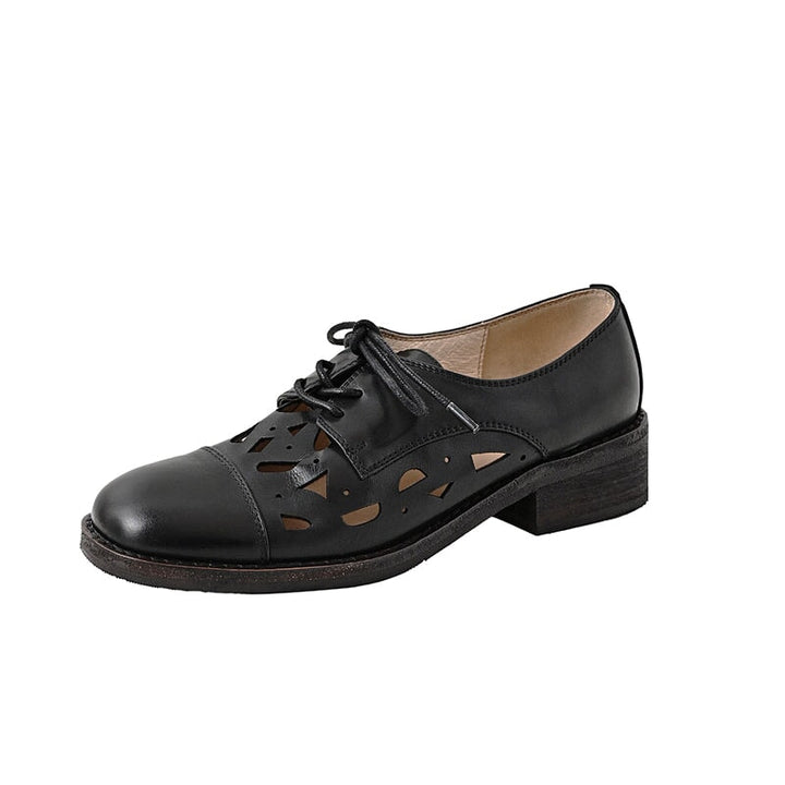 dwarves1008-1 Oxfords &amp; Tie 5 Black