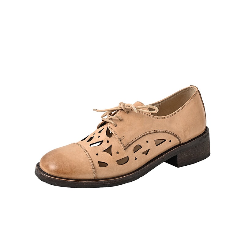 dwarves1008-2 Oxfords &amp; Tie 5 Apricot