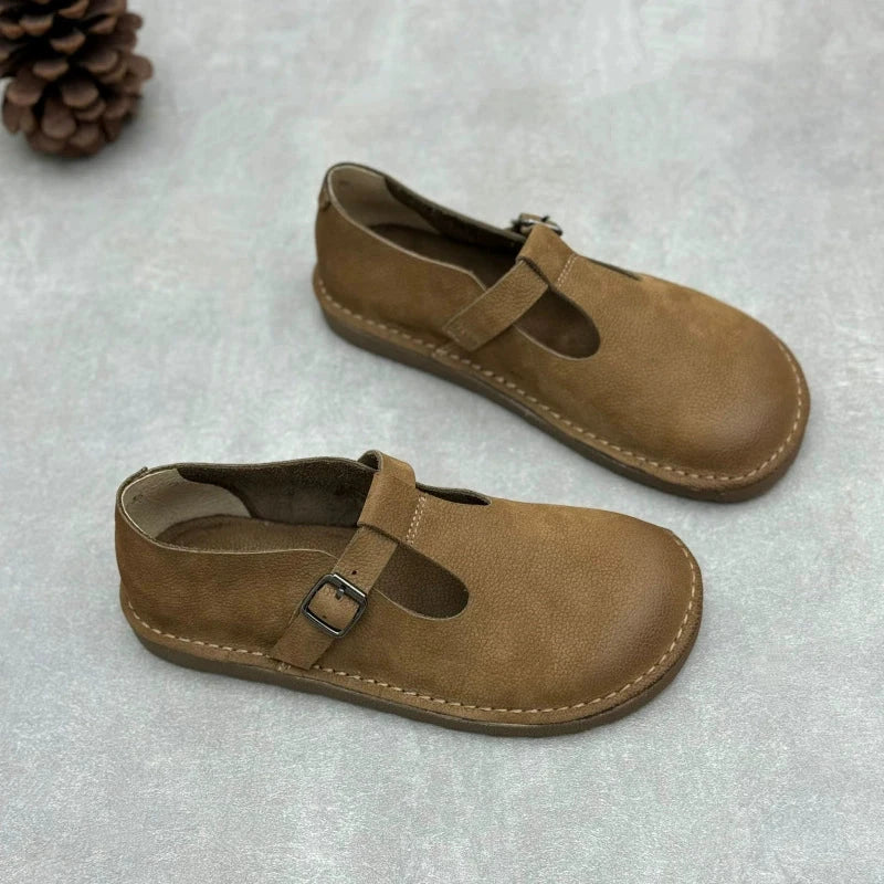 dwarves1033-22 Mary Jane 5.5 Khaki 2