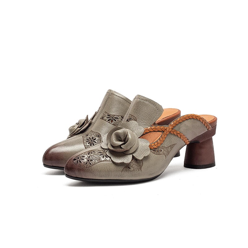 dwarves1050-1 slippers 5.5 Grey