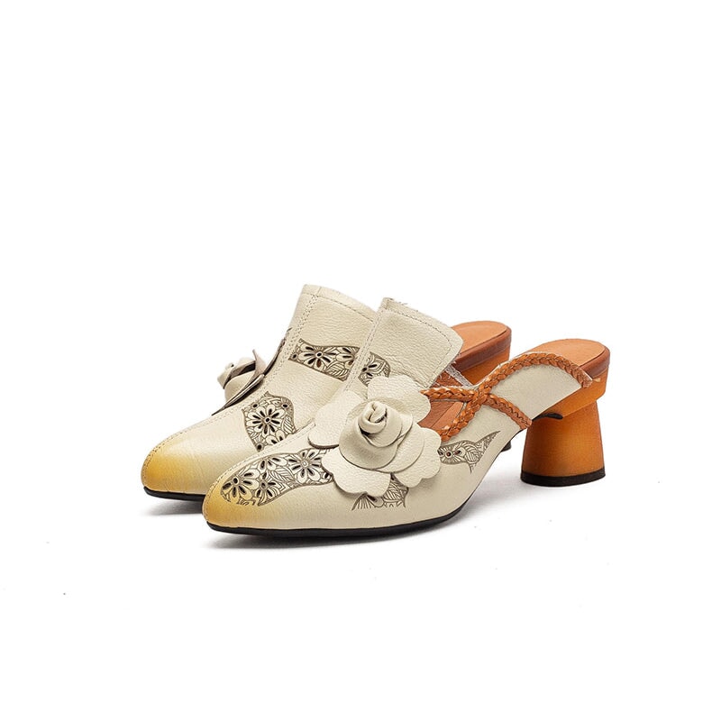 dwarves1050-3 slippers 5.5 Beige