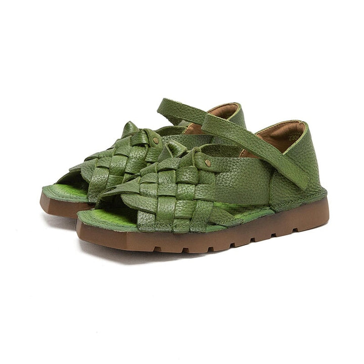 dwarves1061-1 Sandals 5.5 Green