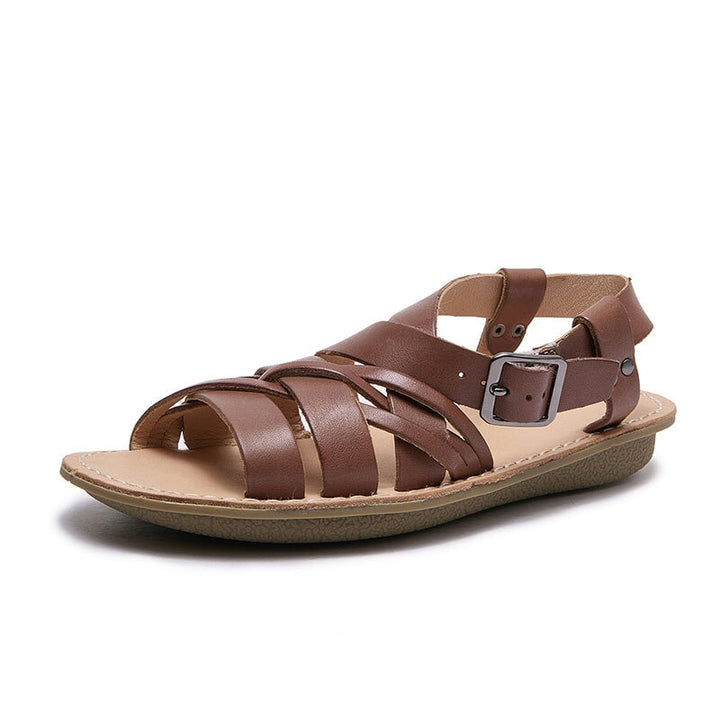 dwarves1062-4 Sandals 5.5 Coffee
