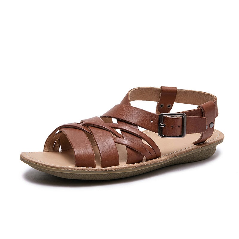 dwarves1062-5 Sandals 5.5 Light Brown