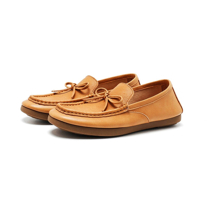 dwarves1081-1 Loafers 5.5 Yellow Brown