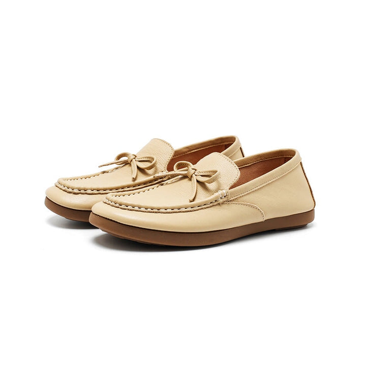dwarves1081-4 Loafers 5.5 Beige Yellow