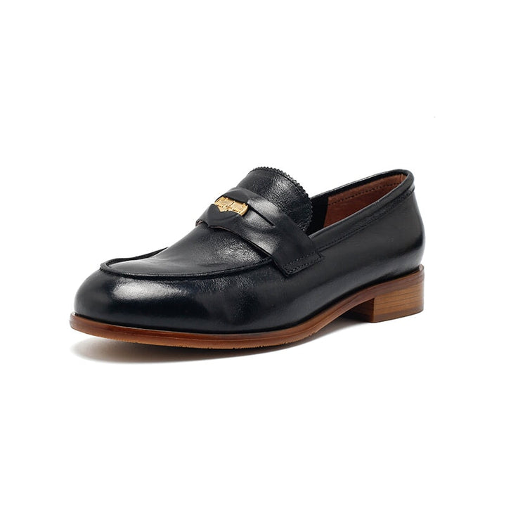 dwarves1093-1 Loafers 5.5 Black