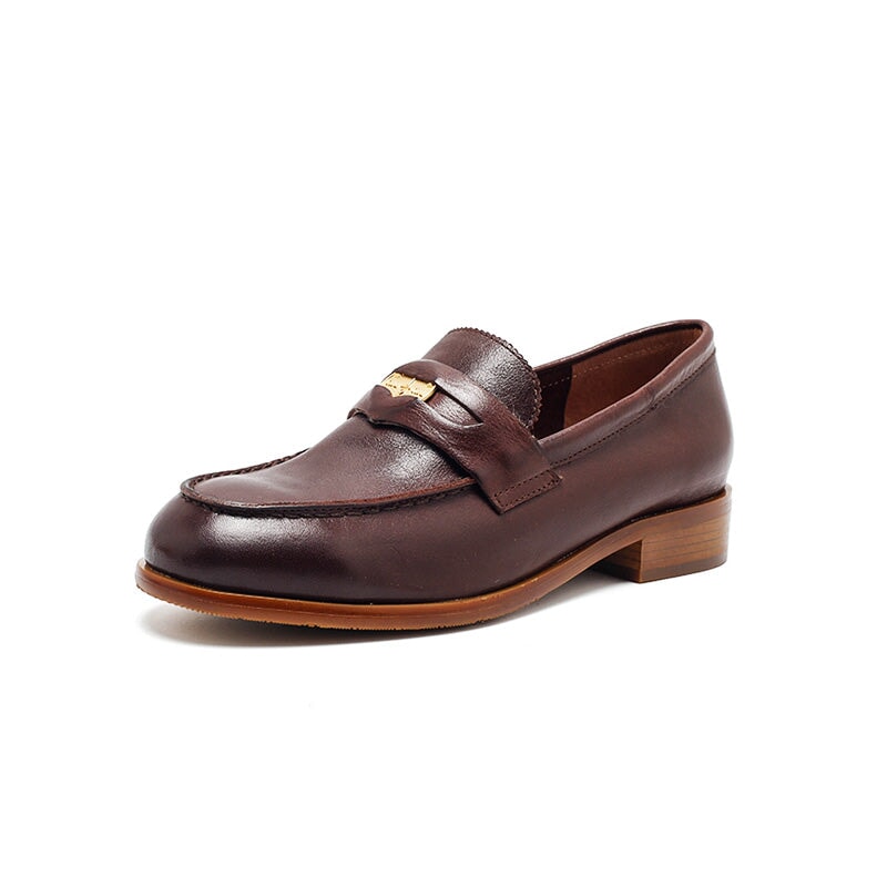 dwarves1093-3 Loafers 5.5 Chocolate