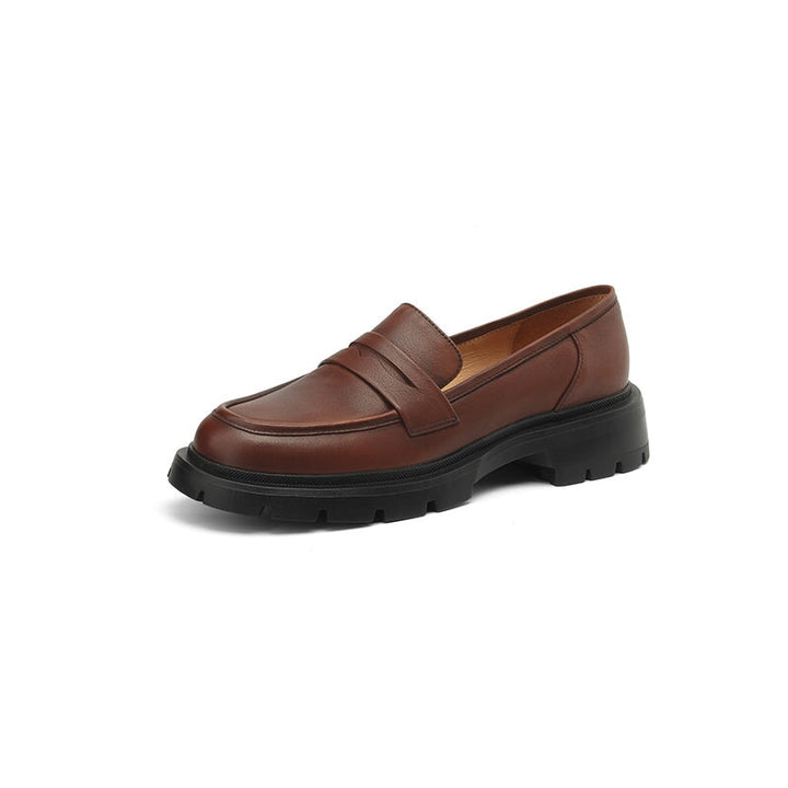 dwarves1101-2 Loafers 5 Light Brown