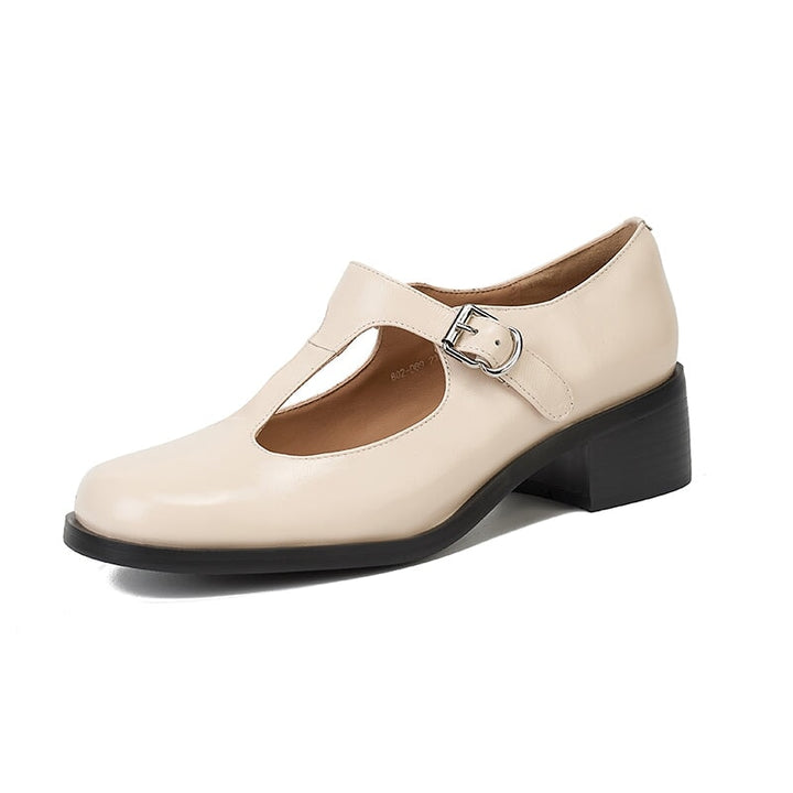 dwarves1102-15 Mary Jane 5 Beige