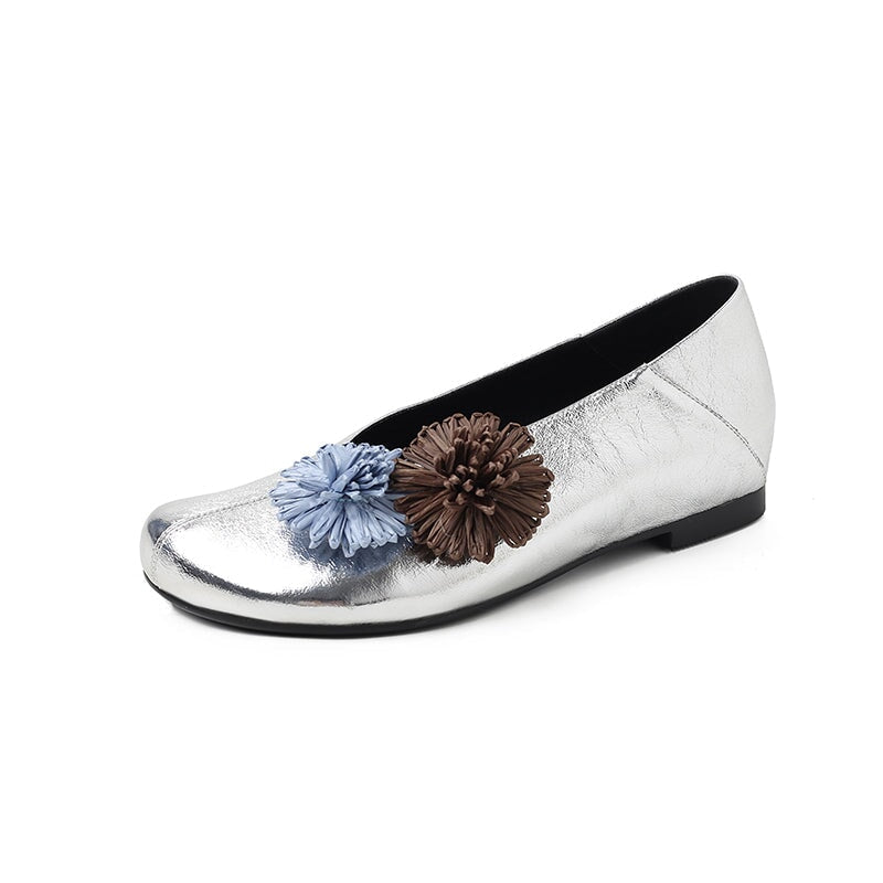 dwarves1106-3 Loafers 5 Silver