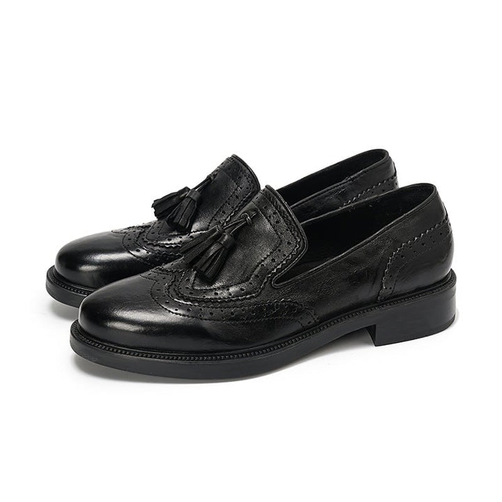dwarves1111-2 Loafers 5.5 Dark Brown