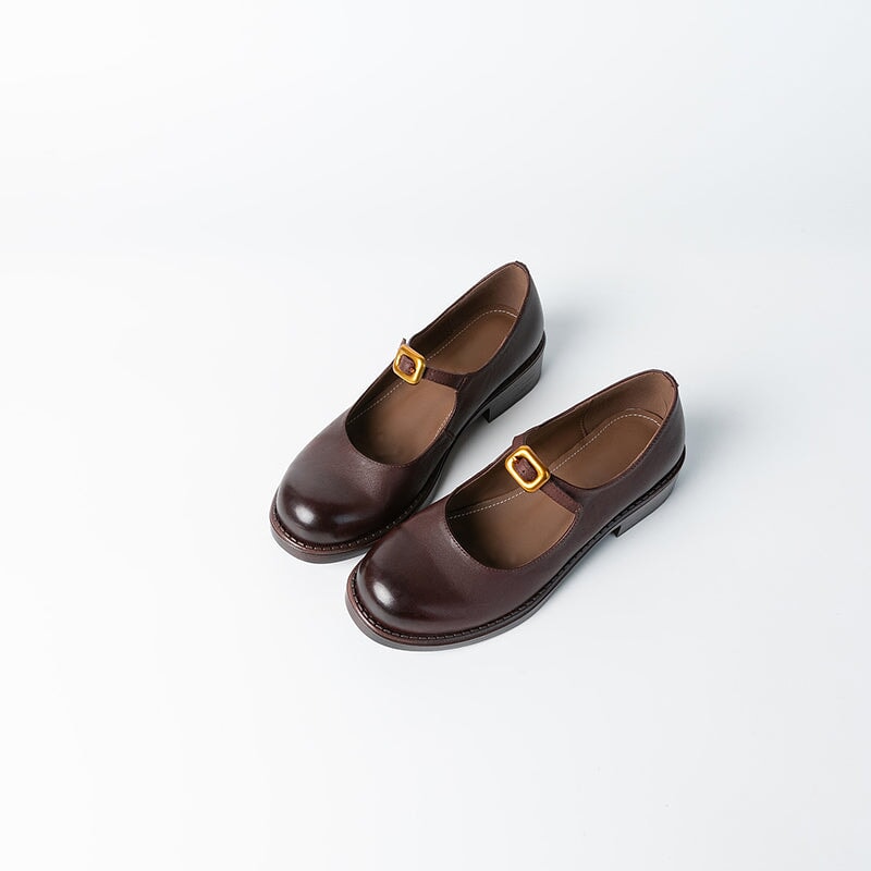 dwarves1117-16 Mary Jane 5 Deep Brown