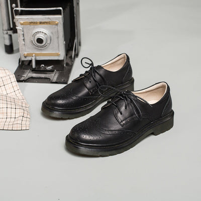 dwarves1120-1 Oxfords & Tie 5.5 Black