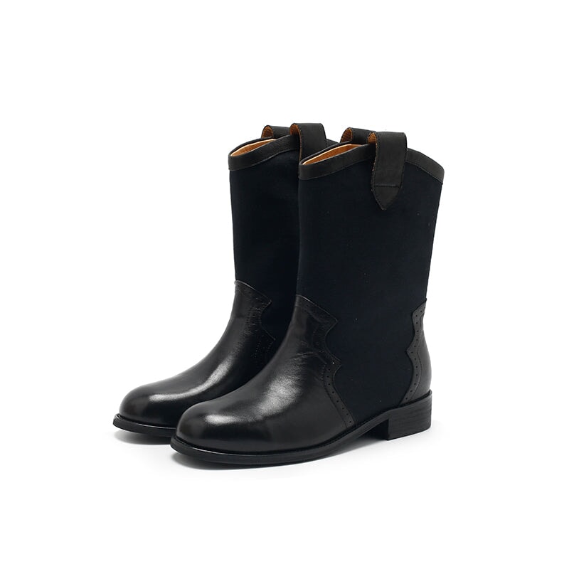 dwarves1137-1 Boots 5.5 Black