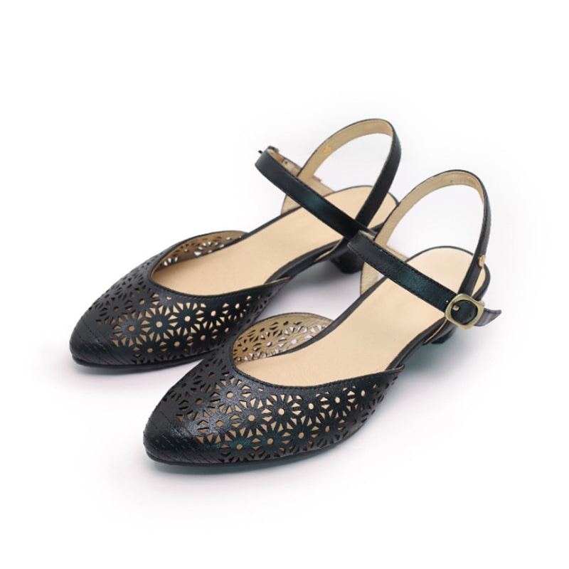 dwarves1151-2 Sandals 5.5 Black