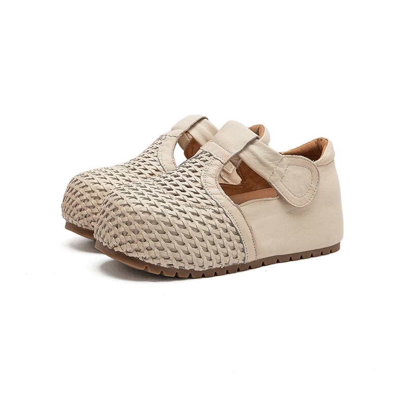 dwarves1165-4 Mary Jane 5.5 Beige