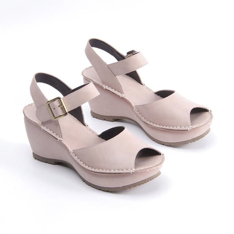 dwarves1175-1 Sandals 5.5 Nude Pink