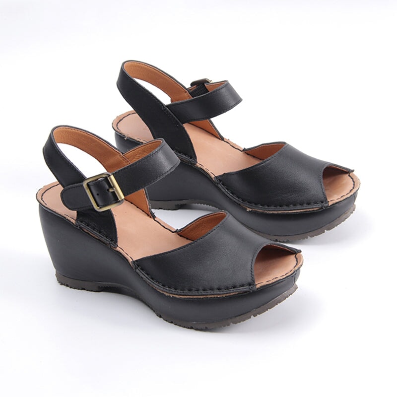 dwarves1175-2 Sandals 5.5 Black
