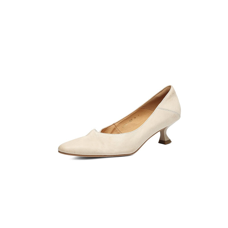 dwarves1183-24 Pumps 4.5 Beige