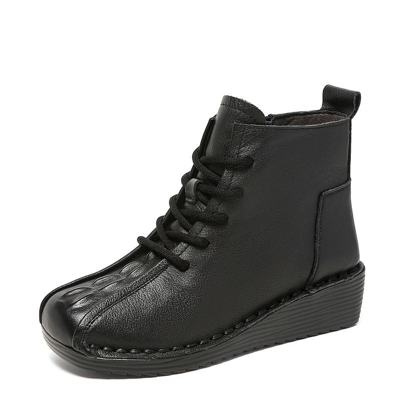 dwarves1230-2 Boots 5.5 Black Short Plush