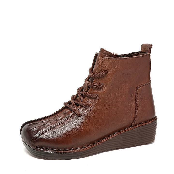 dwarves1230-3 Boots 5.5 Brown Short Plush