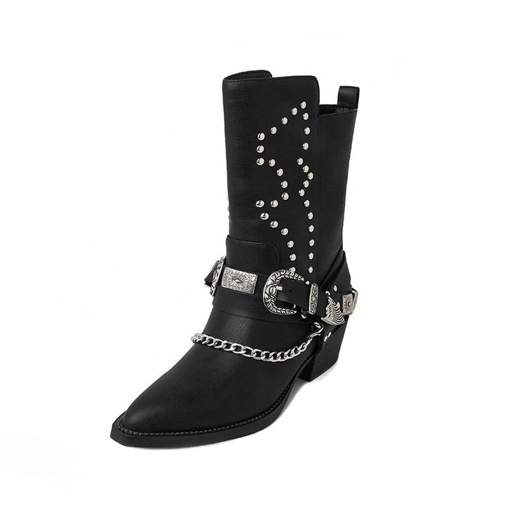 dwarves1286-2 Boots 4.5 Black