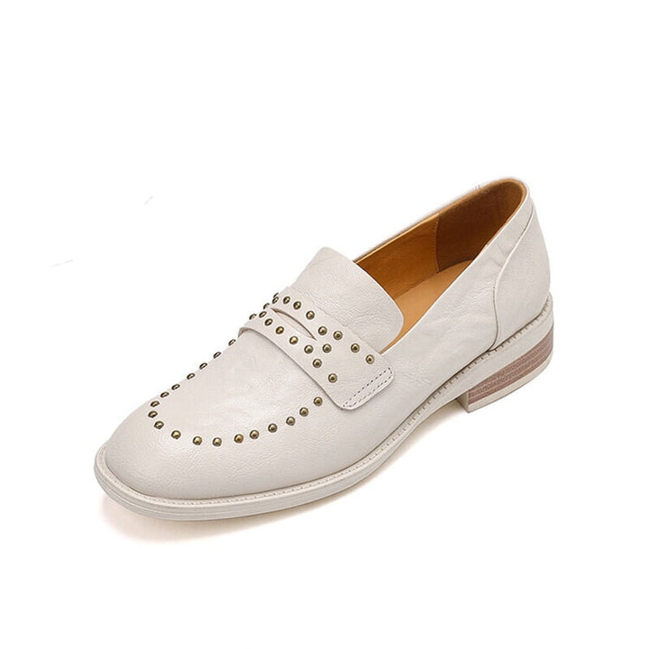dwarves1298-1 Loafers 5 White