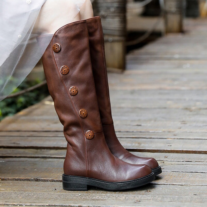 dwarves1300-2 Boots 5.5 Coffee
