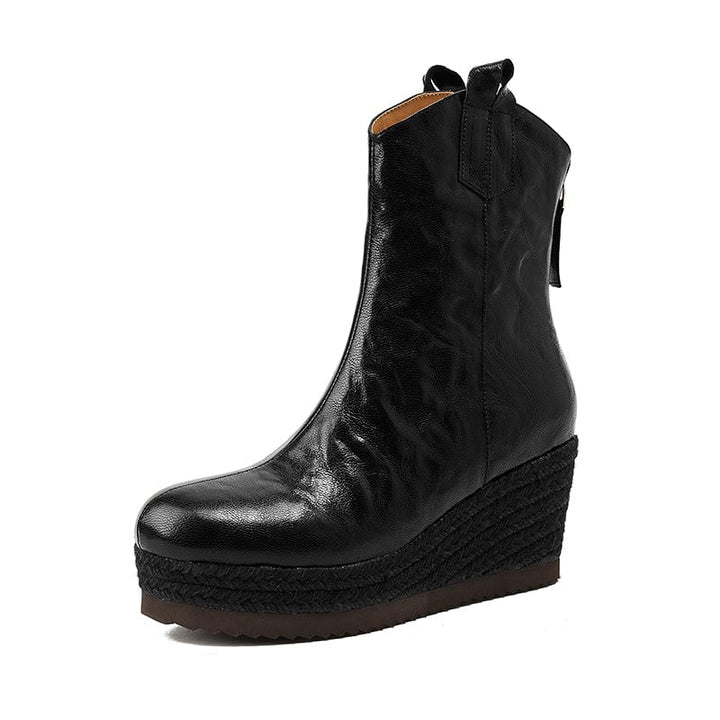 dwarves1302-1 Boots 5 Black