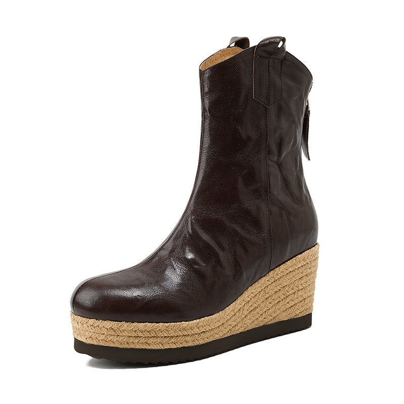 dwarves1302-2 Boots 5 Dark Coffee