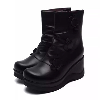 dwarves1303-1 Boots 5 Black