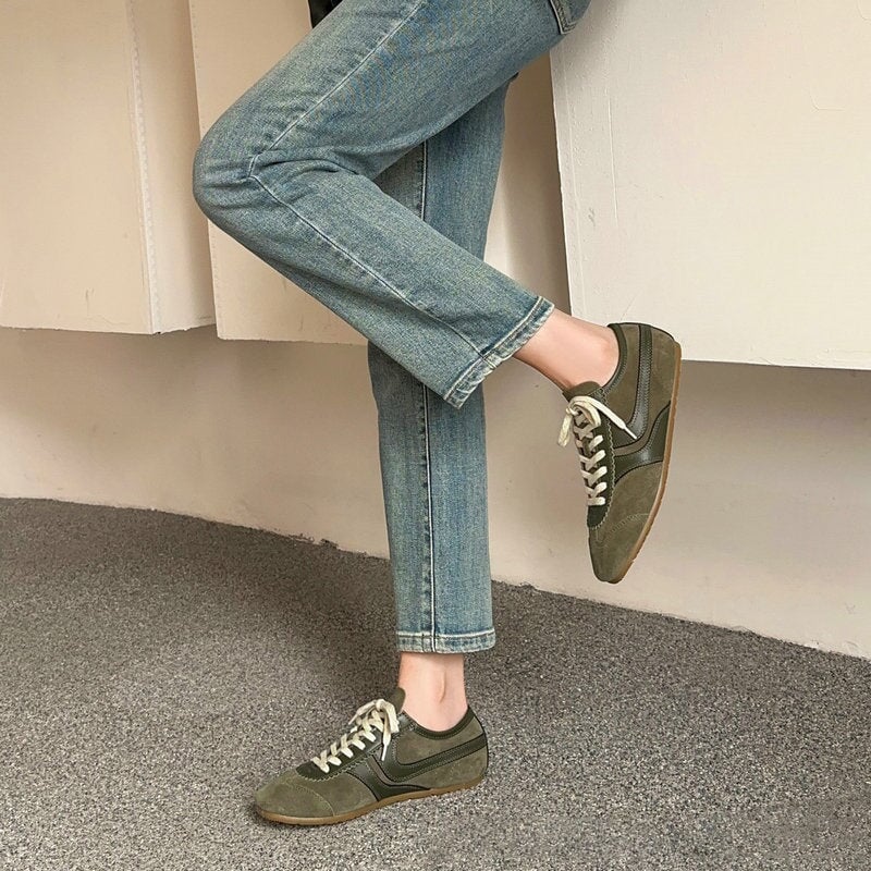 dwarves1315-1 Sneakers 5.5 Olive Green