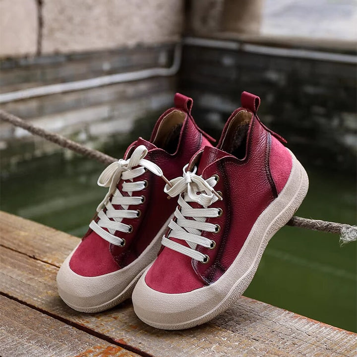 dwarves1320-5 Sneakers 5.5 Wine Red
