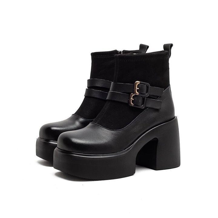 dwarves1354-1 Boots 5.5 Black