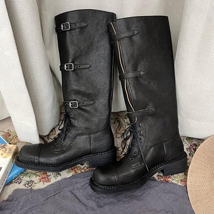 dwarves1396-1 Boots Black 5.5