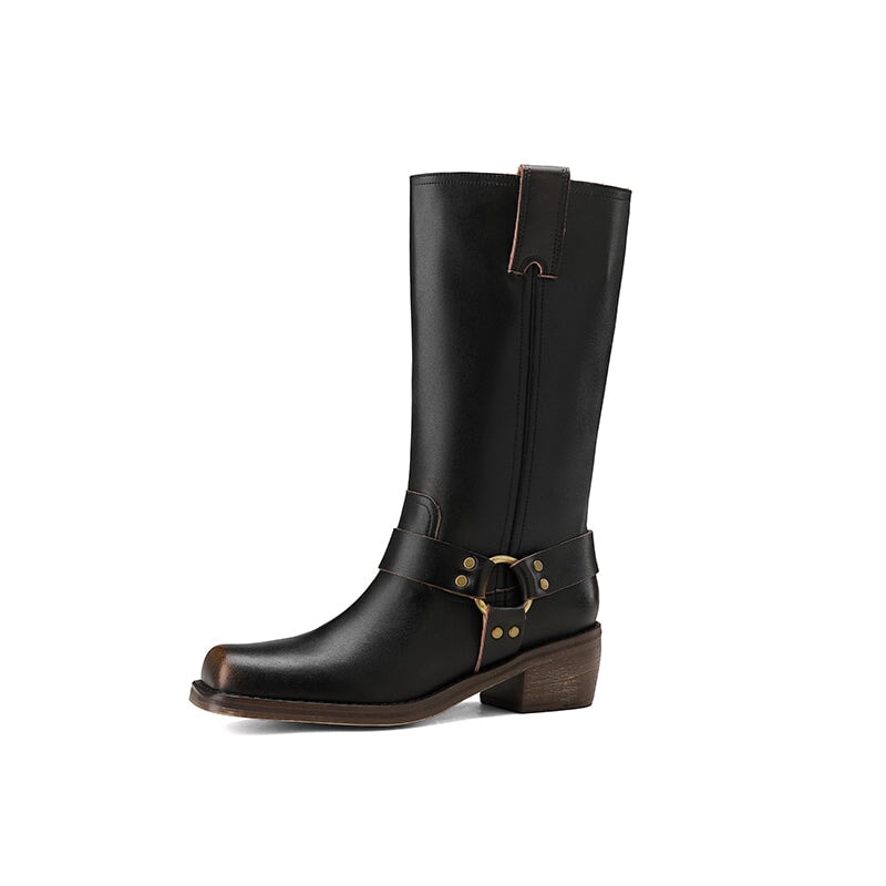 dwarves1398-1 Boots 5.5 Black