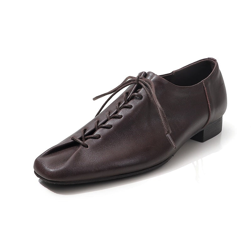 dwarves1427-2 Oxfords &amp; Tie 5 Brown