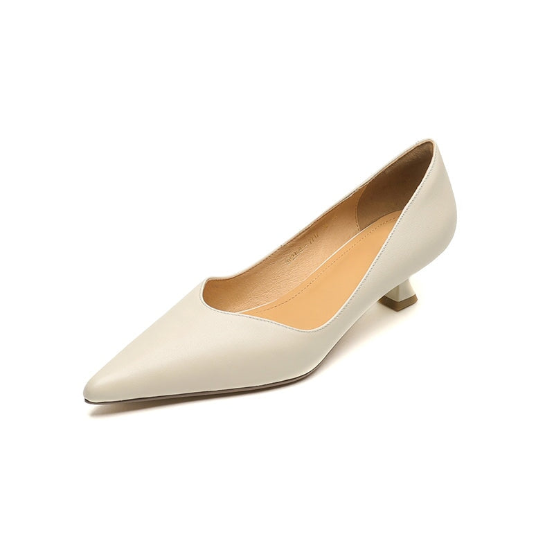 dwarves1428-21 Pumps 4.5 Beige