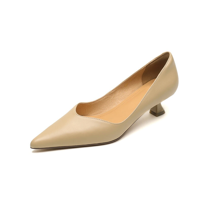 dwarves1428-22 Pumps 4.5 Apricot
