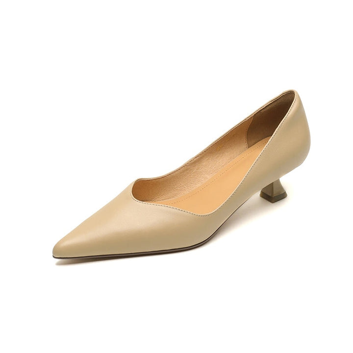 dwarves1428-22 Pumps 4.5 Apricot